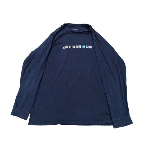 Rare Kith X Aime Leon Dore Long Sleeve XXL - Picture 3 of 7